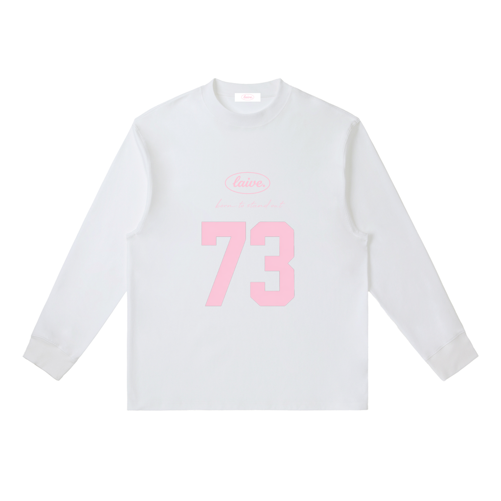 Pink Laive Long-sleeve