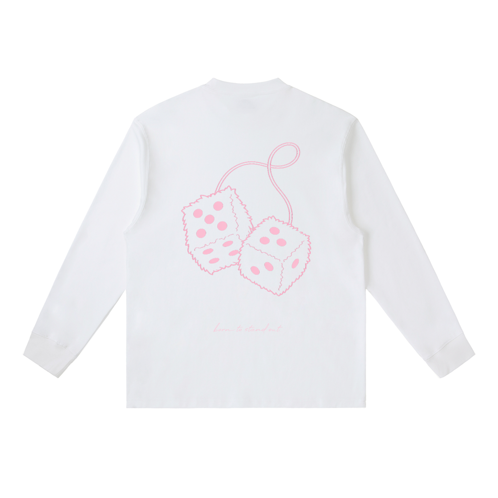 Pink Laive Long-sleeve