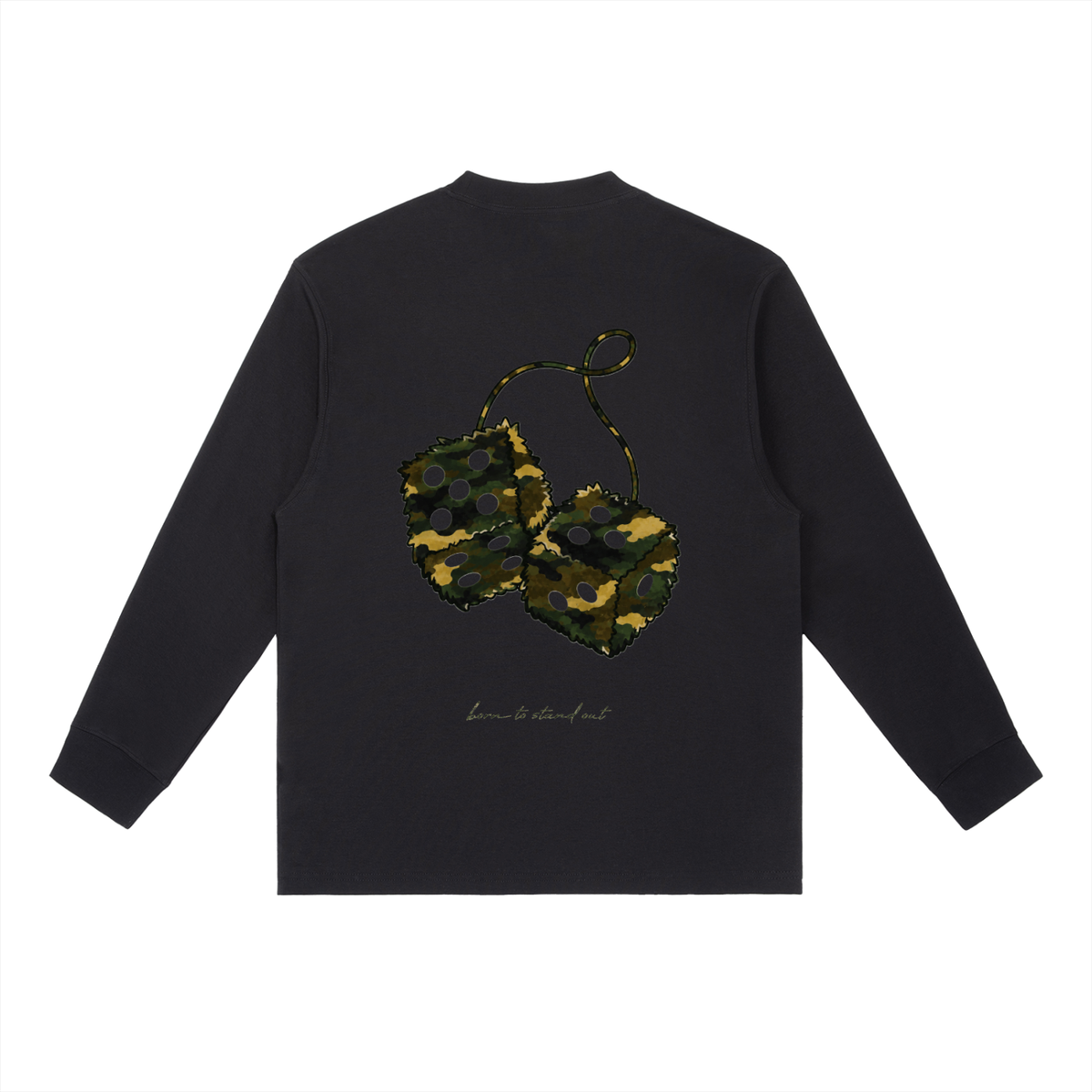 EXCLUSIVE: BLACK CAMO LAIVE LONGSLEEVE