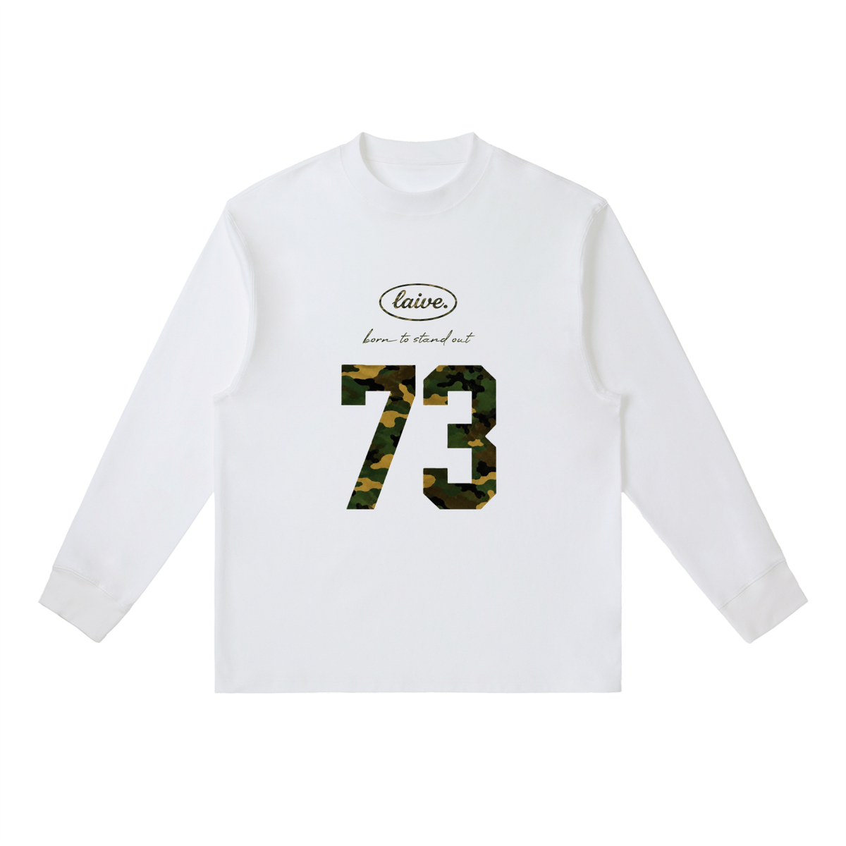 EXCLUSIVE: WHITE CAMO LAIVE LONGSLEEVE