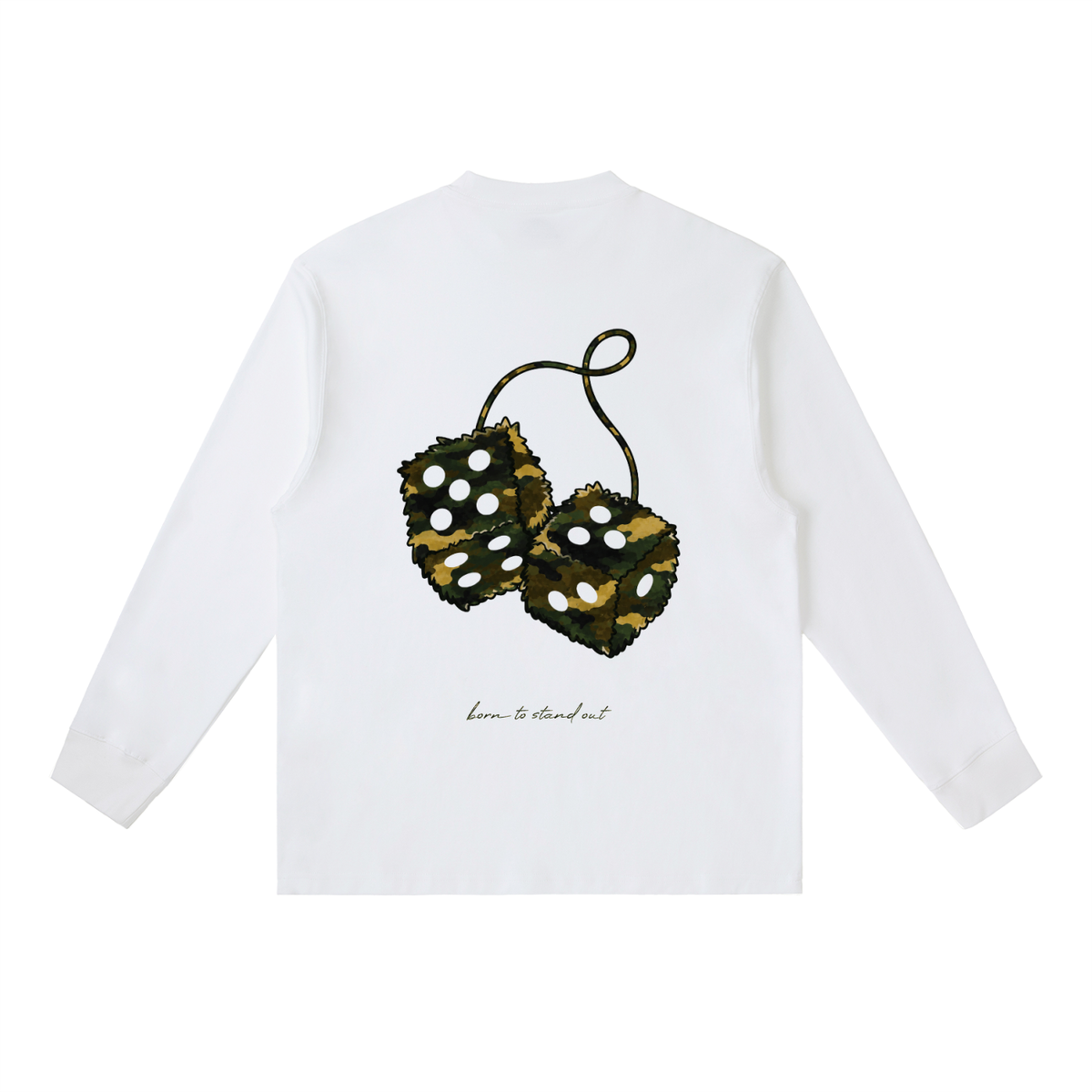 EXCLUSIVE: WHITE CAMO LAIVE LONGSLEEVE